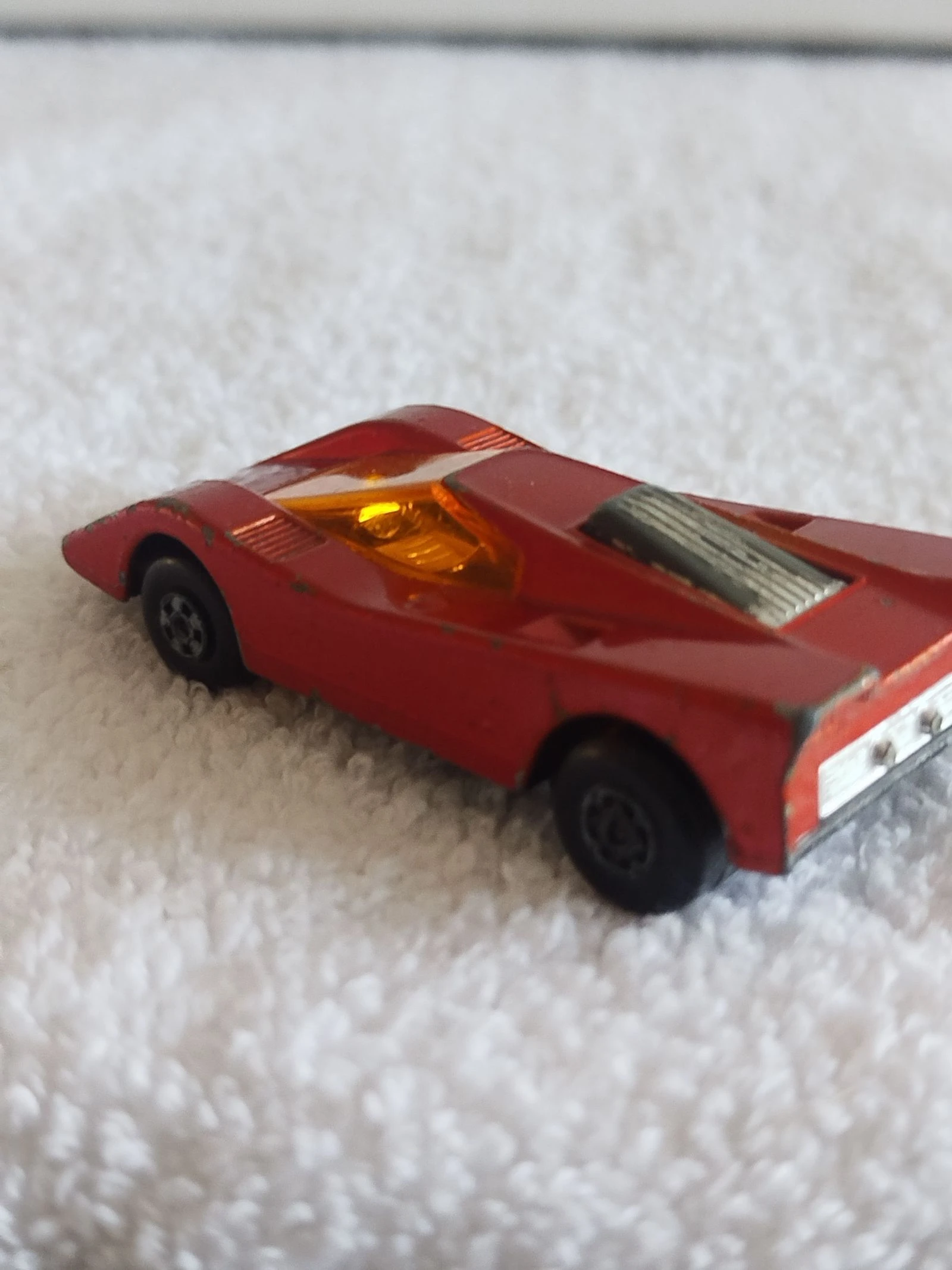 Matchbox Lesney Superfast No 7 Hairy Hustler rojo 1971 – photo 5